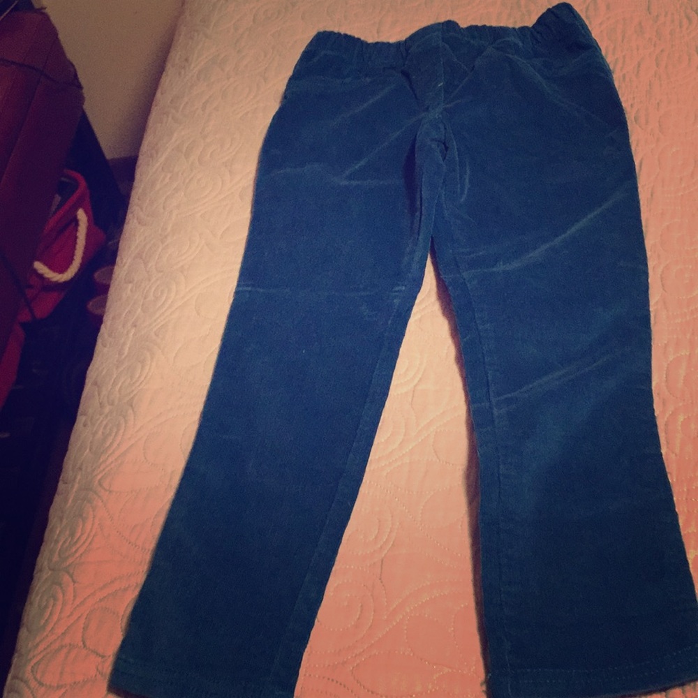 Blue corduroy pants size 6
